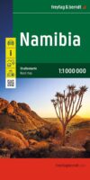 Namibië | wegenkaart 1:1.000.000 9783707924749  Freytag & Berndt   Landkaarten en wegenkaarten Namibië