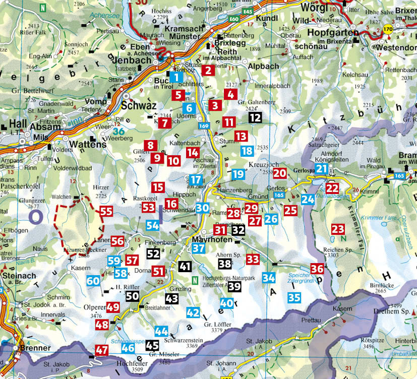 wandelgids Zillertaler Alpen Rother Wanderführer 9783763315642 Bergverlag Rother RWG Wandelgidsen Tirol wandelgids Zillertaler Alpen Rother Wanderführer 9783763315642 Bergverlag Rother RWG Wandelgidsen Tirol