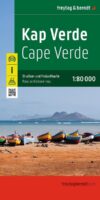 Kapverdische Inseln | autokaart, wegenkaart 1:80.000 9783991546764  Freytag & Berndt   Landkaarten en wegenkaarten Kaapverdische Eilanden