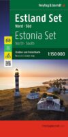 Estland | wegenkaart, autokaart, fietskaart 1:150.000 9783991546801  Freytag & Berndt   Fietskaarten, Landkaarten en wegenkaarten Tallinn & Estland