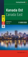 Canada Oost | autokaart, wegenkaart 1:1.800.000 9783991547112  Freytag & Berndt   Landkaarten en wegenkaarten Midden en Oost-Canada