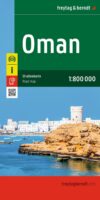 Oman autokaart | wegenkaart 1:500.000 9783991547136  Freytag & Berndt   Landkaarten en wegenkaarten Oman