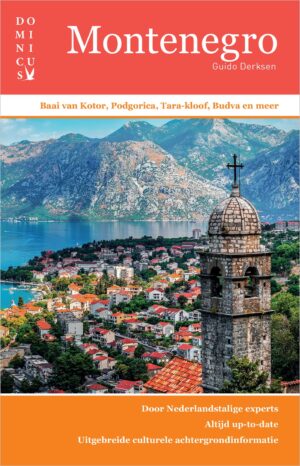 Dominicus reisgids Montenegro 9789465250151 Guido Derksen Dominicus   Reisgidsen Montenegro