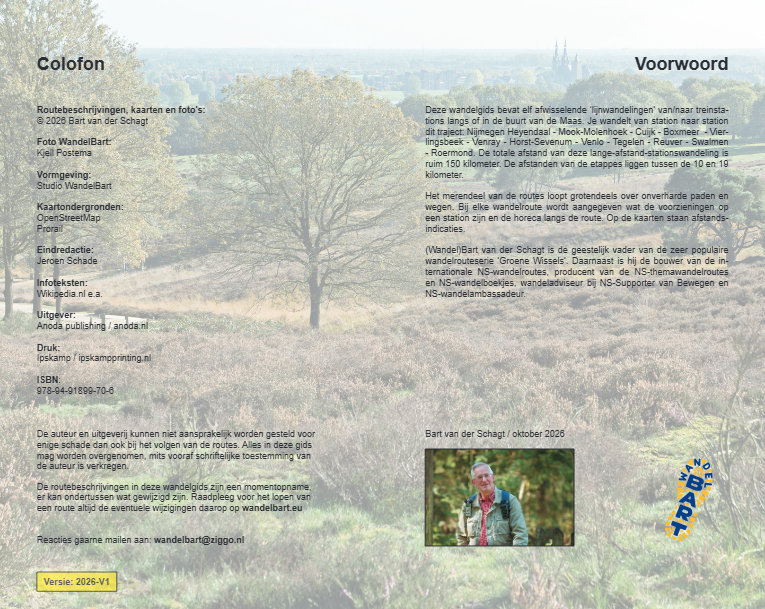 11 stationswandelingen van Nijmegen naar Roermond langs de Maas 9789491899706 Bart van der Schagt Anoda Wandelgidsen Nijmegen en het Rivierengebied, Noord- en Midden-Limburg 11 stationswandelingen van Nijmegen naar Roermond langs de Maas 9789491899706 Bart van der Schagt Anoda Wandelgidsen Nijmegen en het Rivierengebied, Noord- en Midden-Limburg