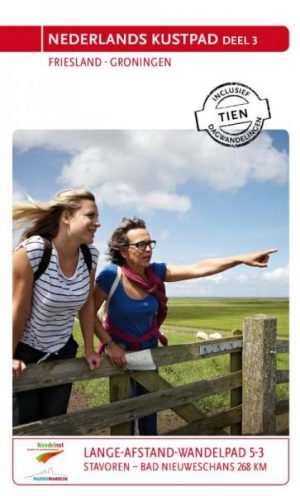wandelgids LAW 5-3 Nederlands Kustpad, Friesland - Groningen 9789071068881  Nivon / Wandelnet LAW-Gidsen  Meerdaagse wandelroutes, Wandelgidsen Friesland, Groningen