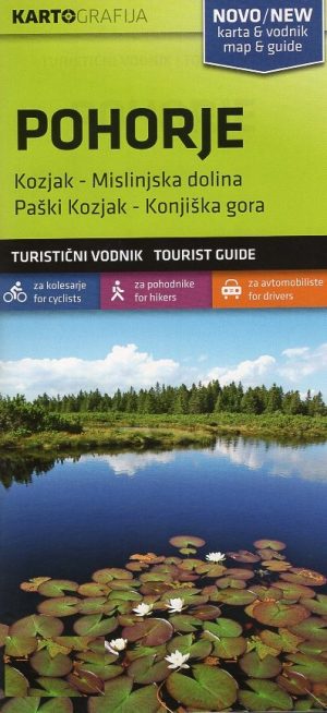 Pohorje | wandelkaart 1:40.000 3830048522526  Kartografija   Wandelkaarten Slovenië