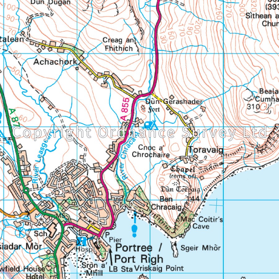LR-023 North Skye, Dunvegan, Portree | topografische wandelkaart 9780319261217 Ordnance Survey Landranger Maps 1:50.000 Wandelkaarten Skye & the Western Isles LR-023 North Skye, Dunvegan, Portree | topografische wandelkaart 9780319261217 Ordnance Survey Landranger Maps 1:50.000 Wandelkaarten Skye & the Western Isles