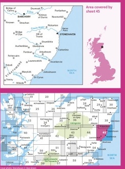 LR-045 Stonehaven, Banchory | topografische wandelkaart 9780319261439 Ordnance Survey Landranger Maps 1:50.000 Wandelkaarten de Schotse Hooglanden (ten noorden van Glasgow / Edinburgh) LR-045 Stonehaven, Banchory | topografische wandelkaart 9780319261439 Ordnance Survey Landranger Maps 1:50.000 Wandelkaarten de Schotse Hooglanden (ten noorden van Glasgow / Edinburgh)