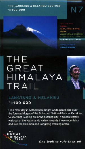 N07 Great Himalayan Trail: Langtang & Helambu 9780956981769  Newgrove Consultants Great Himalayan Trail 1:100th.  Wandelkaarten Nepal