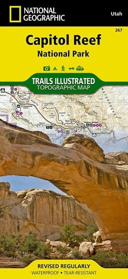 TI267 Capitol Reef 1:75.000 9781566956703  National Geographic / Trails Illustrated Nat.Park/Recr.Series  Wandelkaarten Colorado, Arizona, Utah, New Mexico