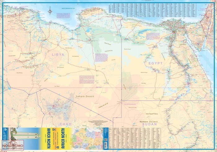 ITM Northern Africa | landkaart, autokaart 1:3.400.000 9781771290005 International Travel Maps Landkaarten en wegenkaarten Noord-Afrika en Sahel ITM Northern Africa | landkaart, autokaart 1:3.400.000 9781771290005 International Travel Maps Landkaarten en wegenkaarten Noord-Afrika en Sahel