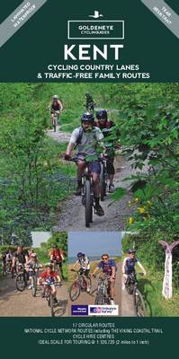 fietskaart Kent 1:126.000 9781859652220  Goldeneye   Fietskaarten Zuidoost-Engeland