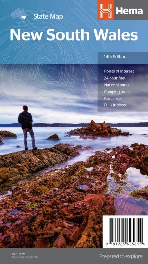New South Wales 1:1.500.000 9781925625615  Hema Maps   Landkaarten en wegenkaarten Australië
