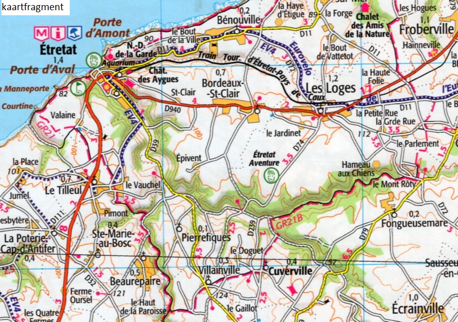 SV-107 Rouen, Le Havre | omgevingskaart / fietskaart 1:100.000 9782758540786 IGN Série Verte 1:100.000 Fietskaarten, Landkaarten en wegenkaarten Normandië SV-107 Rouen, Le Havre | omgevingskaart / fietskaart 1:100.000 9782758540786 IGN Série Verte 1:100.000 Fietskaarten, Landkaarten en wegenkaarten Normandië