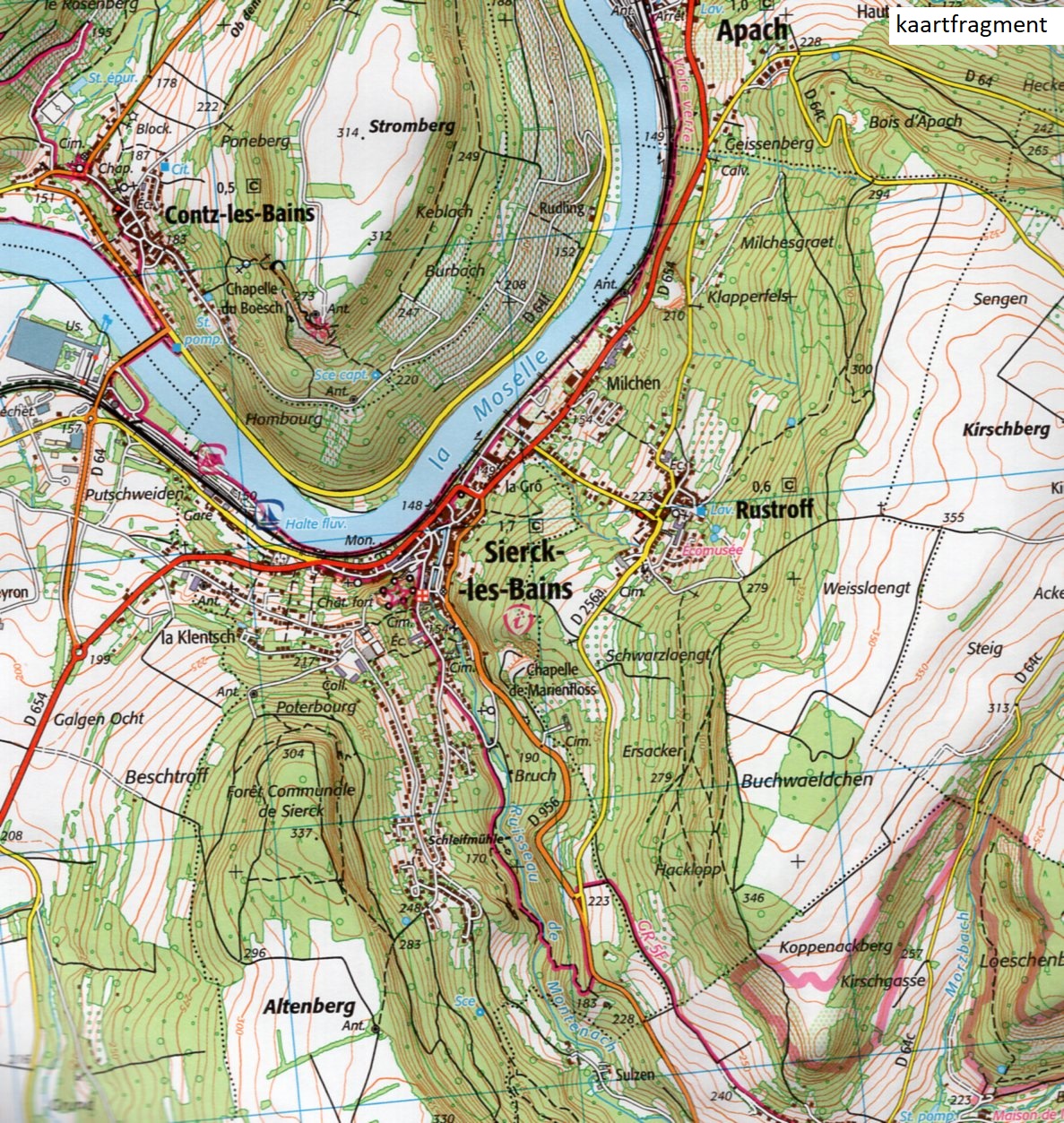 SB-3411 Thionville - Sierck-les-Bains | wandelkaart 1:25.000 9782758541899 IGN IGN 25 Lotharingen Wandelkaarten Lotharingen, Nancy, Metz SB-3411 Thionville - Sierck-les-Bains | wandelkaart 1:25.000 9782758541899 IGN IGN 25 Lotharingen Wandelkaarten Lotharingen, Nancy, Metz