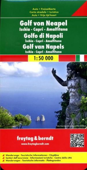 Golf van Napels/ Ischia/ Capri/ Amalfikust 1:50.000 9783707901771  Freytag & Berndt   Wandelkaarten Napels, Amalfi, Cilento, Campanië
