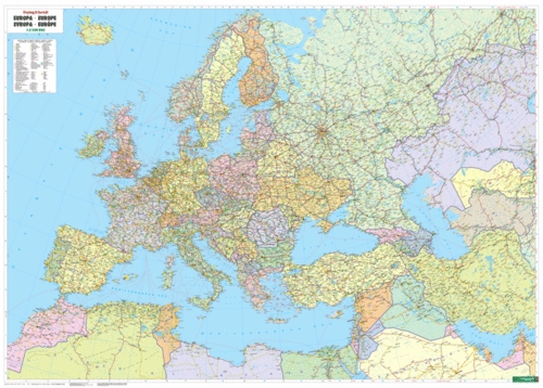 Europa / Midden-Oosten | overzichtskaart 1:5.500.000 9783707911503 Freytag & Berndt Landkaarten en wegenkaarten Europa Europa / Midden-Oosten | overzichtskaart 1:5.500.000 9783707911503 Freytag & Berndt Landkaarten en wegenkaarten Europa