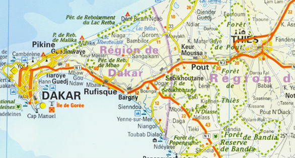 Senegal/Gambia landkaart, wegenkaart 1:550.000 9783831773657 Reise Know-How Verlag WMP, World Mapping Project Landkaarten en wegenkaarten Senegal & Gambia Senegal/Gambia landkaart, wegenkaart 1:550.000 9783831773657 Reise Know-How Verlag WMP, World Mapping Project Landkaarten en wegenkaarten Senegal & Gambia