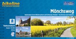 Bikeline Mönchsweg | fietsgids 9783850004978  Esterbauer Bikeline  Fietsgidsen Bremen, Ems, Weser, Hannover & overig Niedersachsen, Sleeswijk-Holstein
