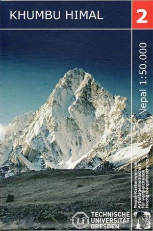 NK-02  Khumbu Himal 1:50.000 9783867803335  Nelles/Nepal Kartenwerk Wandelkaarten Nepal  Wandelkaarten Nepal