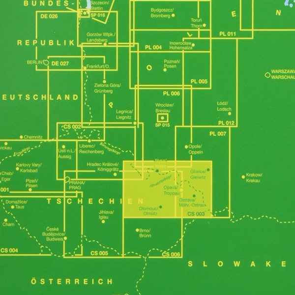 CS-003 Ostböhmen-Nordmähren 1:200.000 9783931103620  Höfer Verlag   Landkaarten en wegenkaarten Reuzengebergte, Noord-Tsjechië