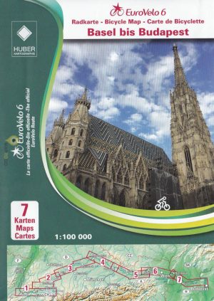 Eurovelo 6: van Basel tot Budapest - kaartenset 9783943752441  Huber Verlag   Fietsgidsen, Meerdaagse fietsvakanties Europa