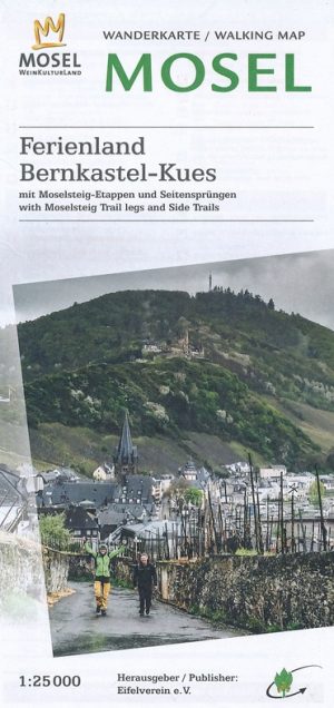 wandelkaart EV-35  Bernkastel-Kues, Kleinich 1:25.000 9783944620053  Eifelverein Wandelkaarten Eifel  Wandelkaarten Moezel, van Trier tot Koblenz