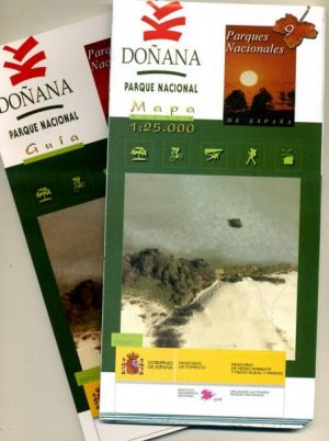 Doñana 1:25.000 wandelkaart Parque Nacional de Coto Donana 9788441610590  CNIG Parques España  Wandelkaarten Cádiz, Costa de la Luz, Huelva