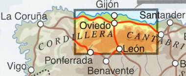 Cordillera Cantabrica 1:200.000 9788494080739 Adrados Landkaarten en wegenkaarten Noordwest-Spanje Cordillera Cantabrica 1:200.000 9788494080739 Adrados Landkaarten en wegenkaarten Noordwest-Spanje