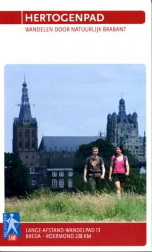 wandelgids LAW 13  Hertogenpad 9789071068829 Hans van Keken Nivon / Wandelnet LAW-Gidsen  Meerdaagse wandelroutes, Wandelgidsen Noord- en Midden-Limburg, Noord-Brabant
