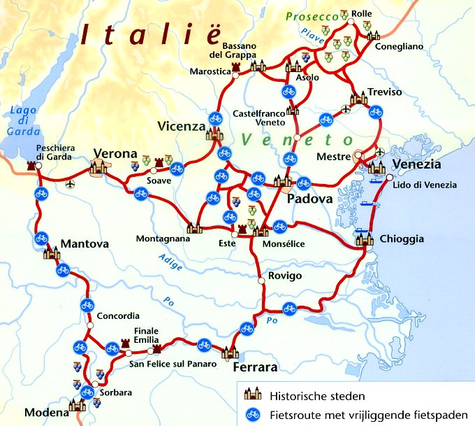 Fietsen door Veneto (Benjaminse fietsgids) 9789077899175 Benjaminse Uitgeverij Onbegrensd Fietsen Fietsgidsen, Meerdaagse fietsvakanties Veneto, Friuli Fietsen door Veneto (Benjaminse fietsgids) 9789077899175 Benjaminse Uitgeverij Onbegrensd Fietsen Fietsgidsen, Meerdaagse fietsvakanties Veneto, Friuli