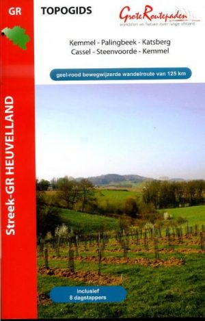 Streek GR Heuvelland | wandelgids 9789081396424  Grote Routepaden Topogidsen  Meerdaagse wandelroutes, Wandelgidsen Gent, Brugge & westelijk Vlaanderen