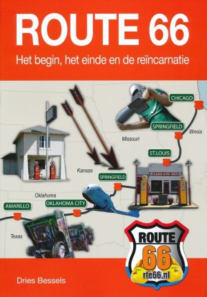 Route 66 9789491250033 Dries Bessels Dries Bessels Road Trip  Reisgidsen Verenigde Staten