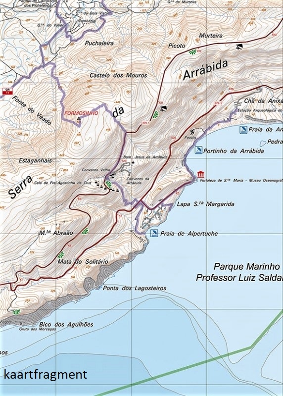 wandelkaart Parque Natural da Arrábida 1:25.000 9789895405213 Adventure Maps Wandelkaarten Noord en Midden-Portugal, Porto wandelkaart Parque Natural da Arrábida 1:25.000 9789895405213 Adventure Maps Wandelkaarten Noord en Midden-Portugal, Porto