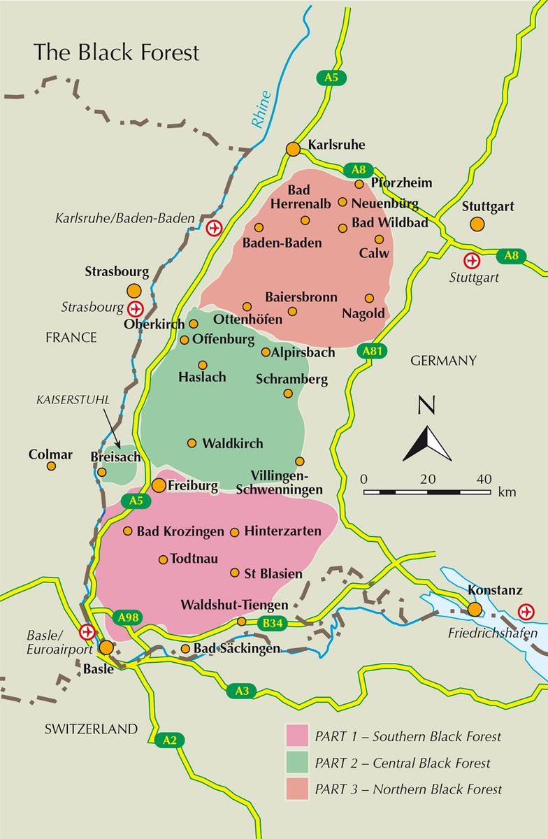 The Black Forest | wandelgids, fietsgids Zwarte Woud - Walks, treks and